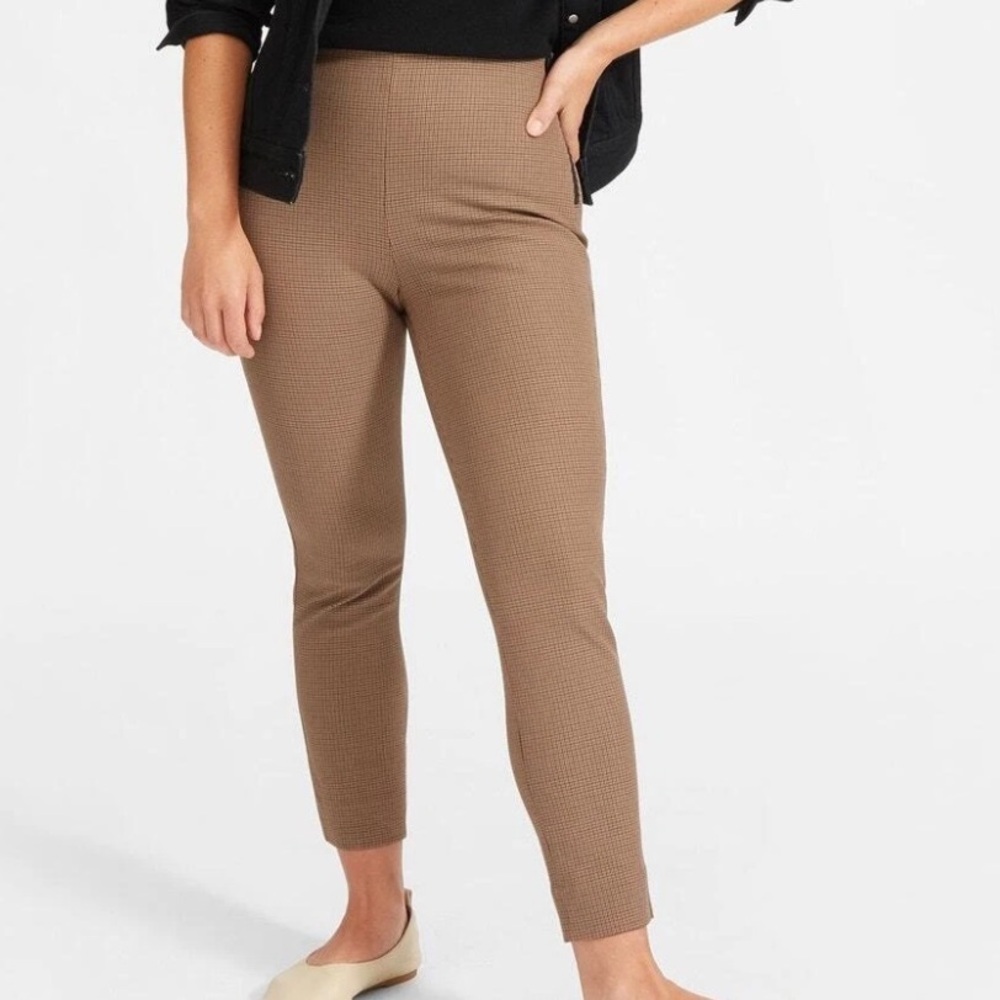 Everlane The Curvy Side-zip Brown
Houndstooth Ankle Pant